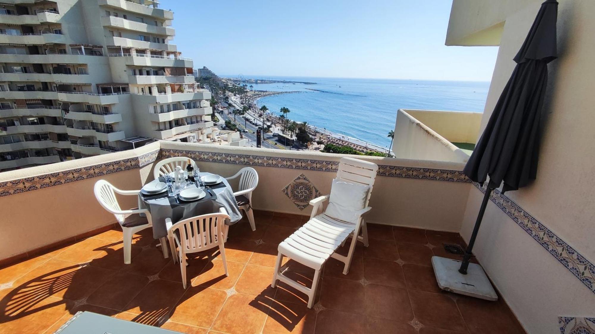 Benalbeach Sea View 2bdr With Water Park Benalmádena