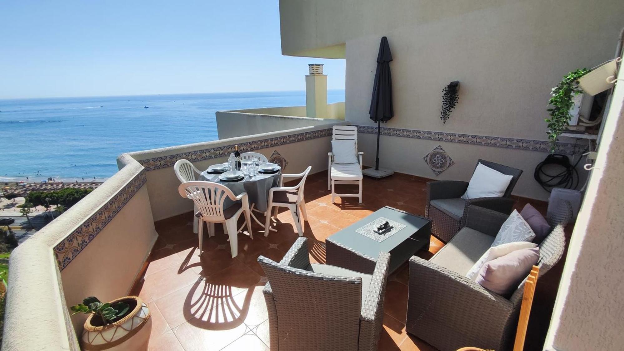 Appartement Benalbeach Sea View 2bdr With Water Park Benalmádena